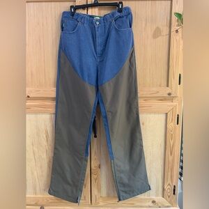 Cabela's Blue and Gray Outdoor Field Pants Sz 32 Reg
